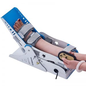 Electric ankle rehabilitation trainer for foot drop and stroke recovery