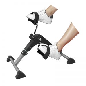 Portable medical pedal exerciser for senior physical therapy