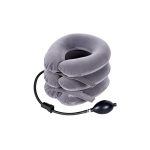 Adjustable 3-layer inflatable neck stretcher pillow for home Cervical Neck Traction Device