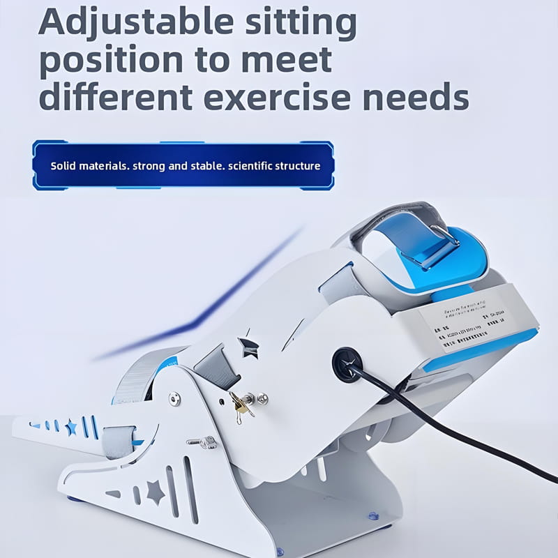 Motorized foot and ankle exerciser for stroke hemiplegia patient physical therapy