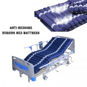 Anti-bedsore mattress with pump for medical pressure relief