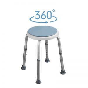 360 Swivel Shower Stool for rotating mobility and senior safety