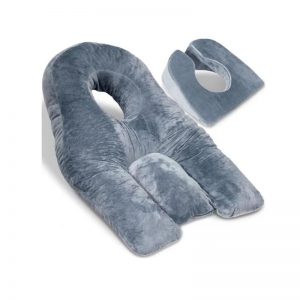 Prone recovery face down pillow set for retinal detachment and vitrectomy recovery
