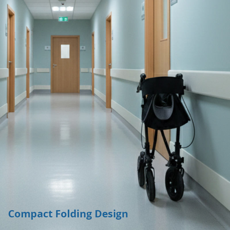 #1 Adjustable Height Mobility Walker | Folding Safety Aid - Image 4