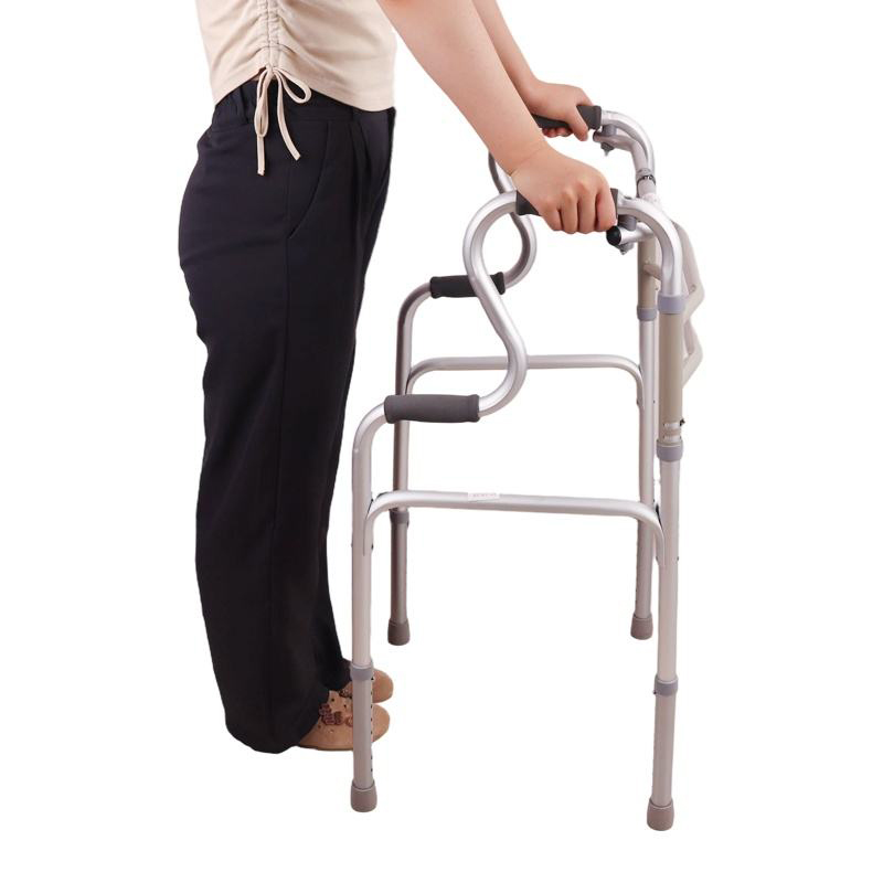 #1 Adjustable Height Folding Walker | Portable & Sturdy Aid - Image 2