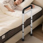 Adjustable Bed Safety Grab Bar for Seniors Reliable Rising Support