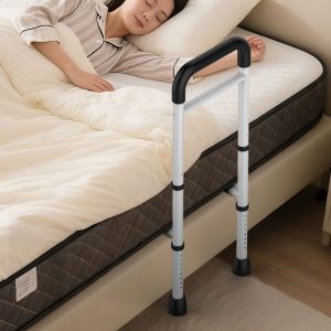 Adjustable Bed Safety Grab Bar for Seniors Reliable Rising Support