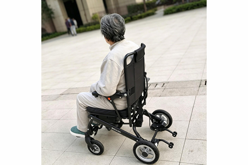 curated lightweight folding electric wheelchair for travel