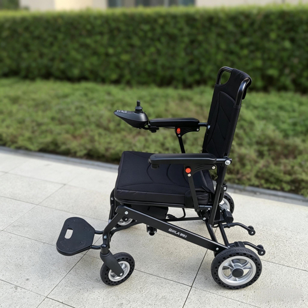 curated lightweight folding electric wheelchair for travel