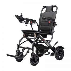 Lightweight folding electric wheelchair for seniors travel