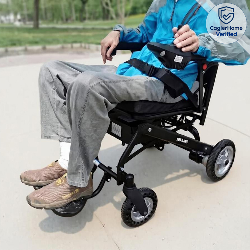 curated lightweight folding electric wheelchair for travel