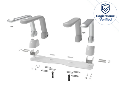 60 degree flip folding toilet safety rail for elderly no drill