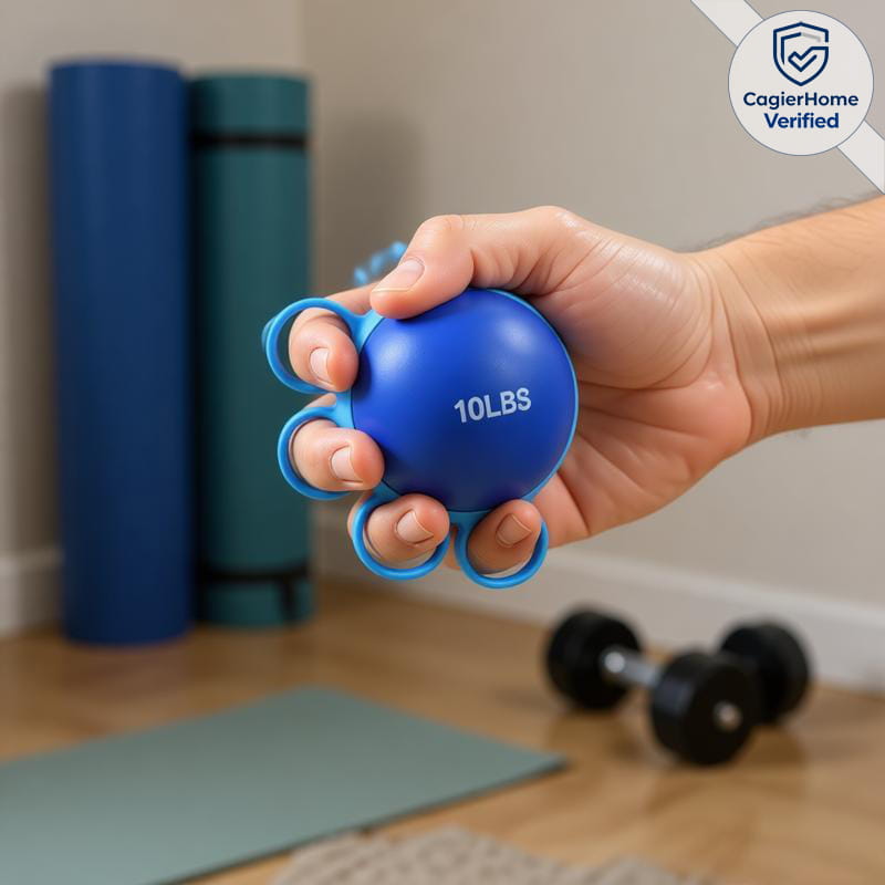 Anti-Spasticity Finger Ball for Stroke Rehab Hand Spasm Relief