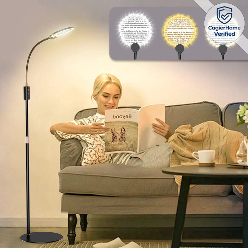 Floor Standing Magnifying Glass with Light