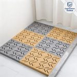 Foot-Warm Non-Slip EPP Shower Mat Thermal Anti-Slip Bath Pad