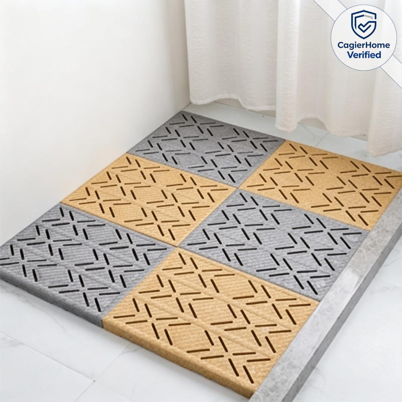 Foot-Warm Non-Slip EPP Shower Mat Thermal Anti-Slip Bath Pad