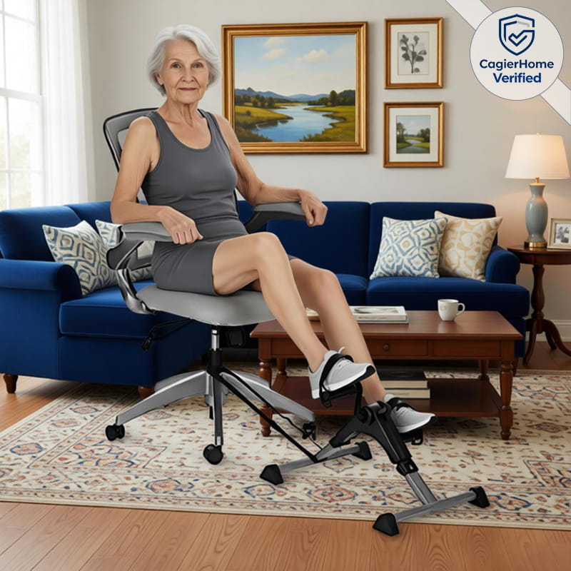 Portable Medical Pedal Exerciser Home Rehab Mini Bike