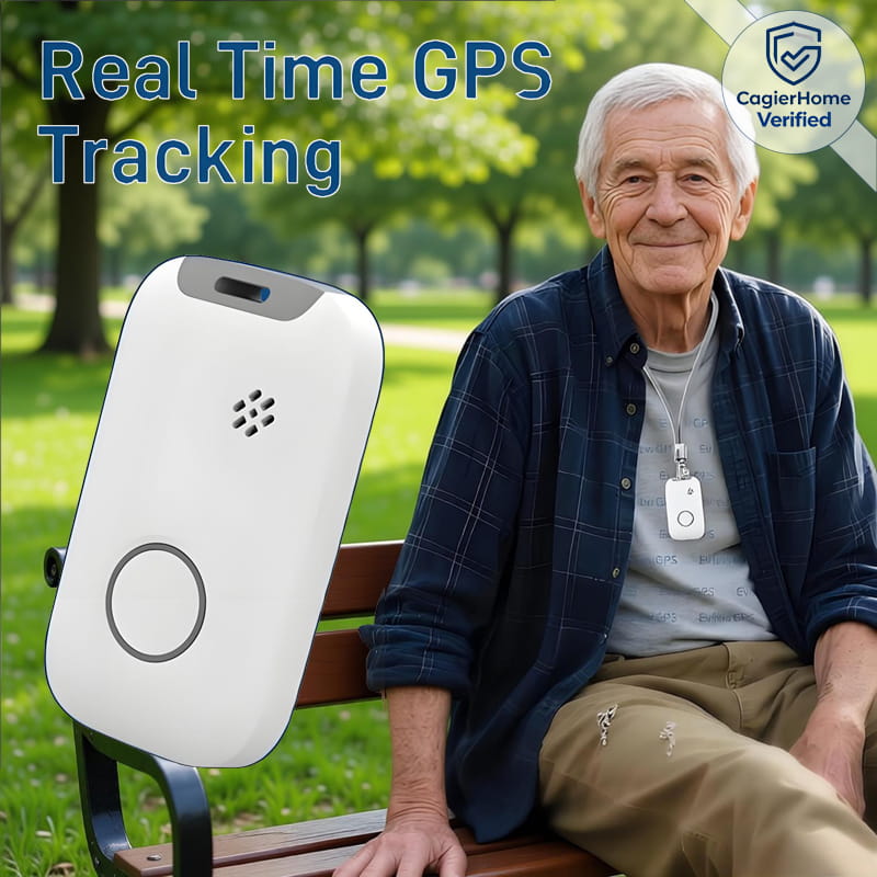 Real-Time GPS Tracker for Seniors SOS Emergency Locator