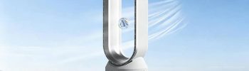Bladeless fan air purifier with 9-speed cooling tower design and multi-color frames